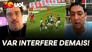 PALMEIRAS BENEFICIADO? CASAGRANDE E PVC DISCORDAM SOBRE PÊNALTI PARA O ATHLETICO ANULADO PELO VAR!