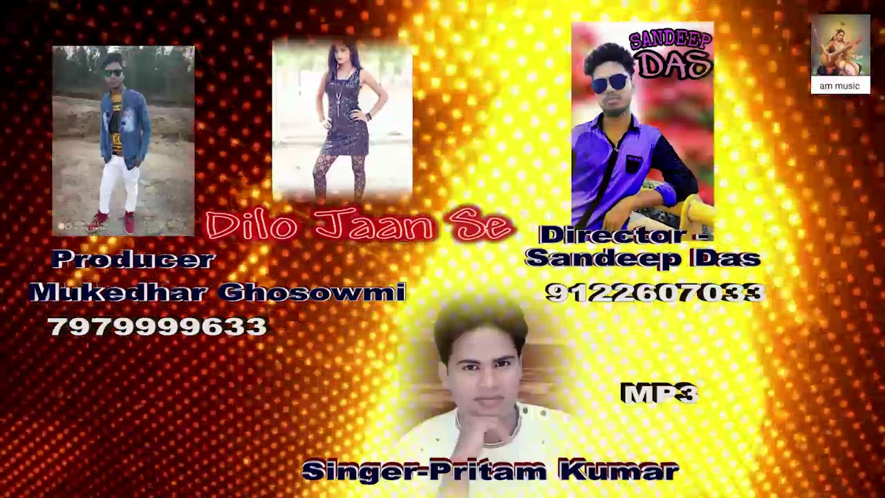 New 2019/ MP3 / Dilo Jaan Se // Singer Pritam Kumar // mukendar ghawsomi