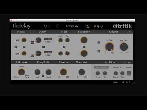 Free Download tkDelay v1.5.0 AU VST AAX WiN MAC-R2R