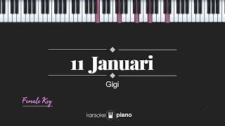 Download lagu 11 Januari (FEMALE KEY) Gigi (KARAOKE PIANO) mp3 Download lagu 11 Januari (FEMALE KEY) Gigi (KARAOKE PIANO) mp3