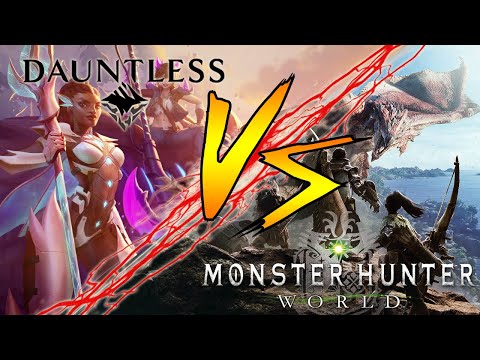Dauntless VS Monster Hunter World - Which should you play? - Review