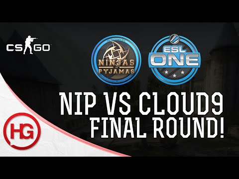 NiP vs Cloud9 CRAZY FINAL ROUND! (ESL One Cologne 2014)