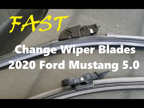 How to Install Wiper Blades on a 2020 Ford Mustang 5.0