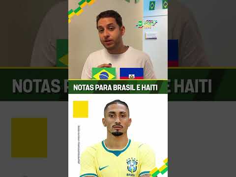 NOTAS DO BRASIL! 😬 Caio Capita avaliou a atuação individual dos jogadores da Seleção #shorts