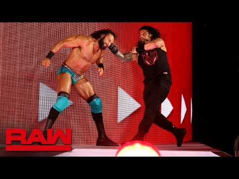Roman Reigns unleashes an all-out assault on Jinder Mahal: Raw, May 14, 2018