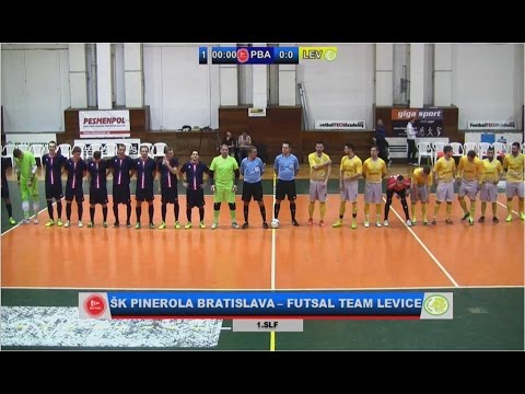 1.SLF 8.KOLO - 1.POLČAS - ŠK PINEROLA BRATISLAVA - FUTSAL TEAM LEVICE
