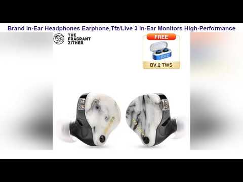 In-Ear Headphones Earphone,Tfz/Live 3 In-Ear Monitors High-Performance Hifi Headset Noise Isolating