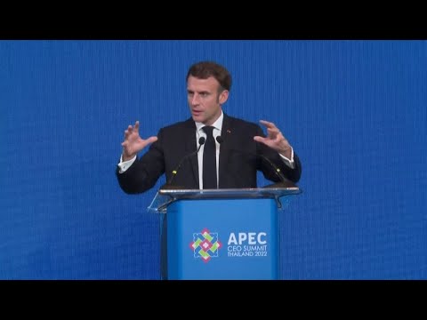 Ukraine war 'also your problem', Macron tells Asia