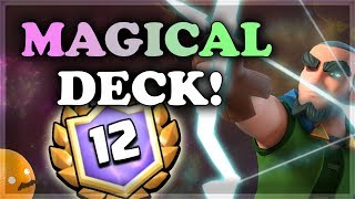 Magic Archer Bridge Spam Deck | Clash Royale 🍊
