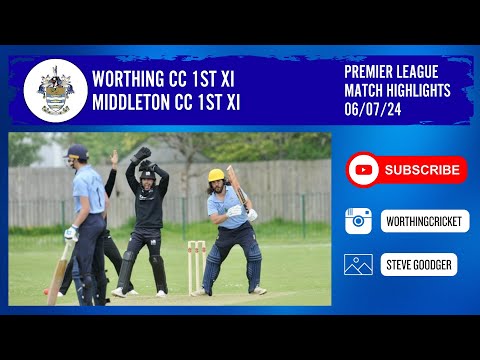 WCC 1st XI vs Middleton CC 1st XI 6th July 2024