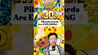 Don't Miss These Pikachu Price Spikes! 📈 #pokemon #pikachu #pokemontcg
