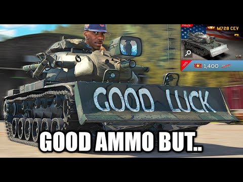 Hard To Aim💀 M728 CEV.exe - War Thunder Mobile