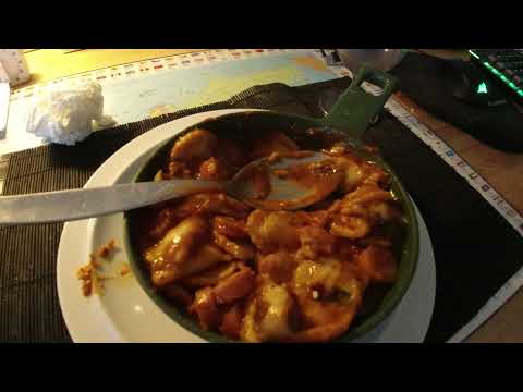 MongoTV_6964 - Min Aftensmad - DANISH MUKBANG - Del 2 - RAVIOLI De Luxe Med PØLSER og ØKO OST