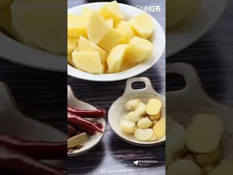 中华美食：红烧肉炖土豆