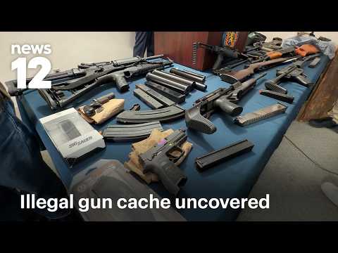 Illegal firearms, makeshift gun range found at LI home near 2 schools | News 12