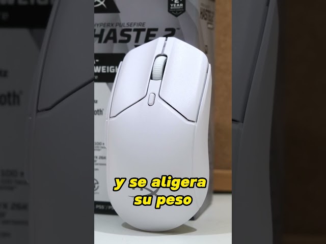Vídeo relacionado con Hyperx Pulsefire Saga - Ratón con Cable Gaming Modular RGB, Ultra-Ligero 69g, HyperX Sensor 26K, 8000Hz, 6 Botones, Color Negro