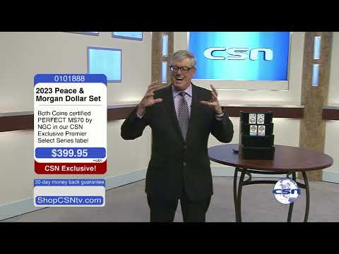 2023 Peace & Morgan Silver Dollar Set