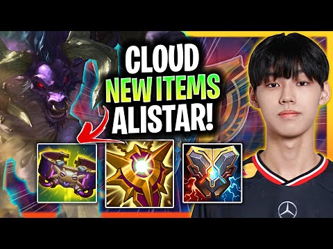 CLOUD TRIES ALISTAR WITH NEW ITEMS! | T1 Cloud Plays Alistar Support vs Pyke!  New Season 2026