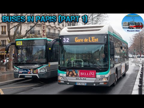 Buses in Paris 🇫🇷 (Part 1)🚌