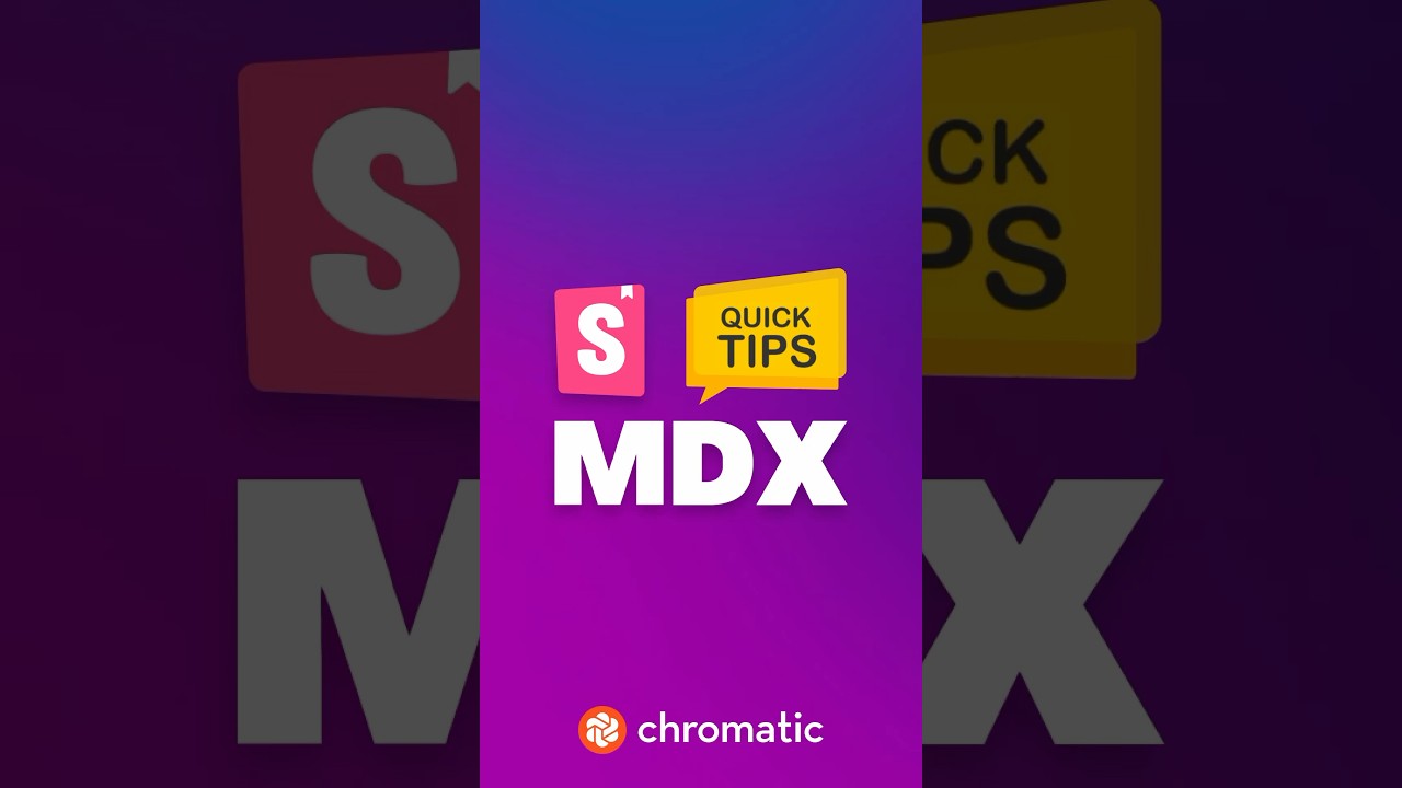 Add MDX to Storybook #coding #tutorial #componentlibrary