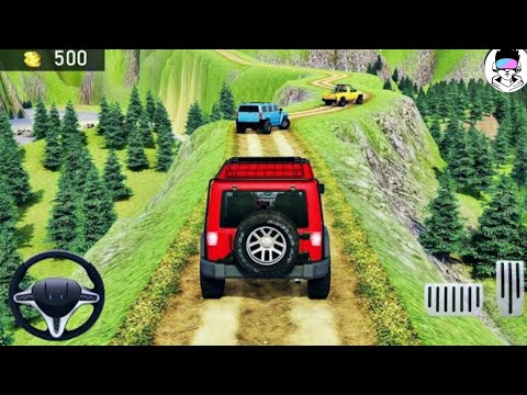 Offroad 4x4 Jeep Mountain Climb - Prado Crazy Stunts Driving Simulator - Android Gameplay