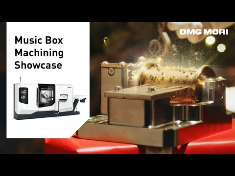 Happy Holidays – Machining Process of a Music Box on the CTX beta 450 TC