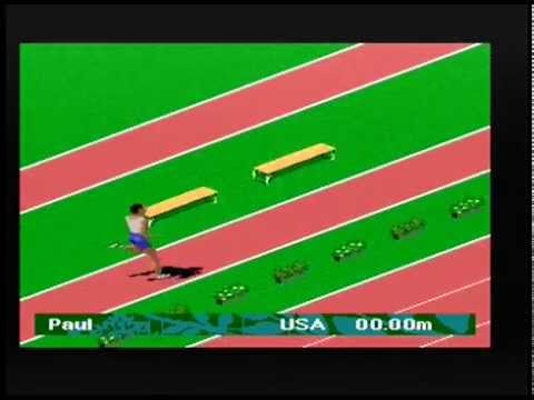 Olympic Summer Games Atlanta 96 (SNES) - Triple Jump - 18.50m