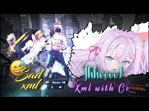Jhool 😅 Xml with Cc||new free fire Xml File||Sad song free fire xml ||free fire  xml file #naaafizz