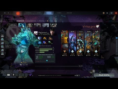 dota2sup Paparazi morphling VG vs VP