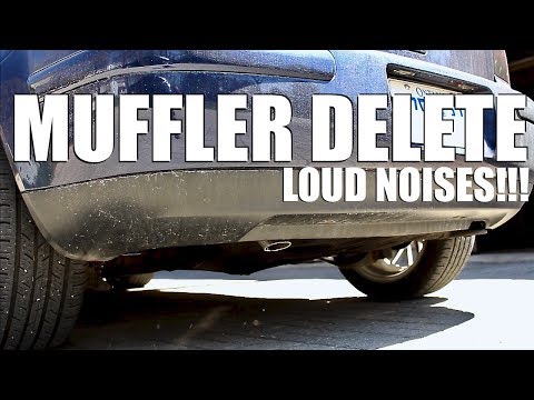 How to do a Muffler Delete Video