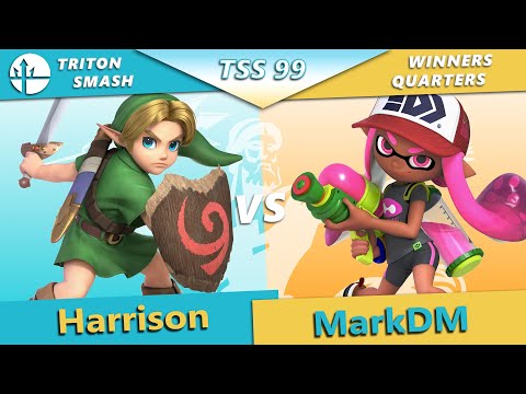 TSS 99 - PCS | MarkDM (Inkling) vs Harrison (Young Link) - WQF - SSBU