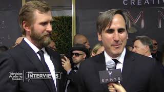 Emmy nominees Aaron Horvath & Michael Jelenic ("Teen Titans Go")  — 2017 Creat