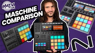 Video thumbnail for Native Instruments MASCHINE Comparison - Which One Is Right For You? by PMTVUK