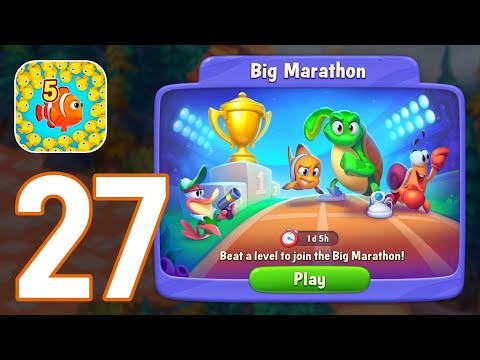 Fishdom - Gameplay Walkthrough Part 27 - Lightning Duel! (iOS, Android)