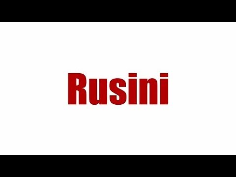Rusini