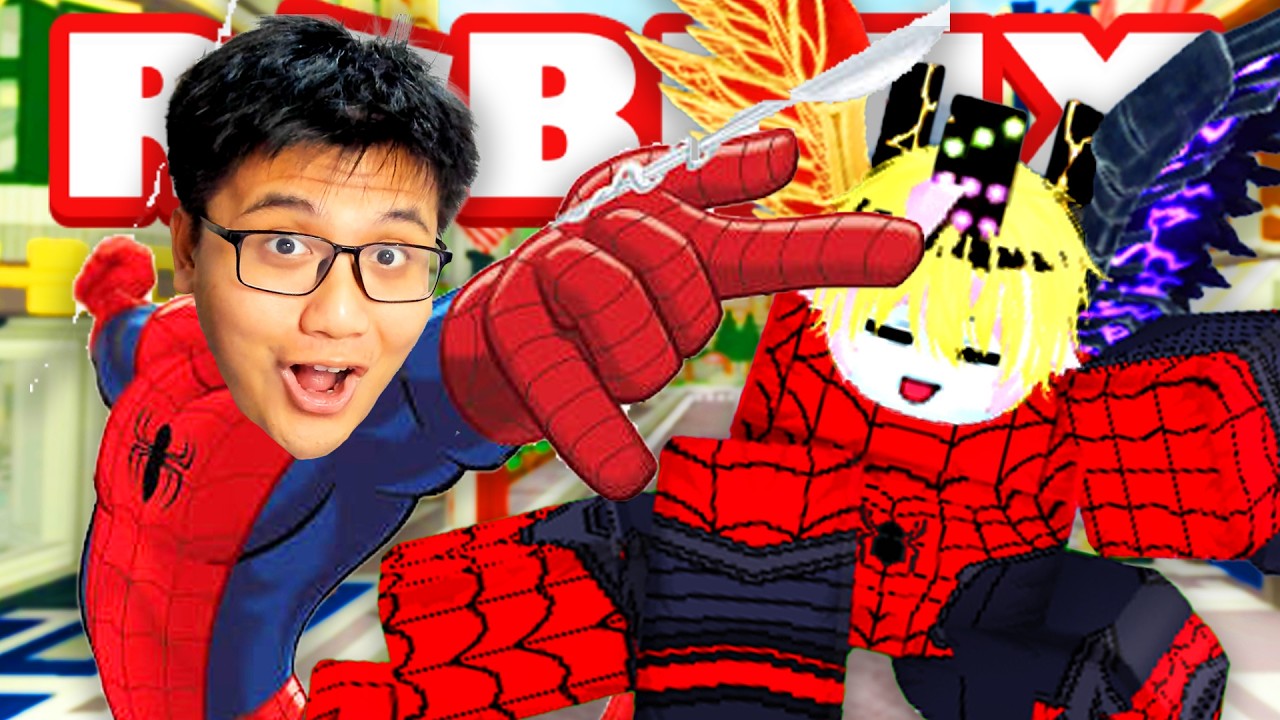 AKU JADI SPIDERMAN TERHEBAT DI ROBLOX
