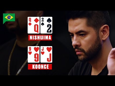 INSANE BLUFF: Decano vs Koonce ♠️ Best Poker Clips ♠️ PokerStars Brazil