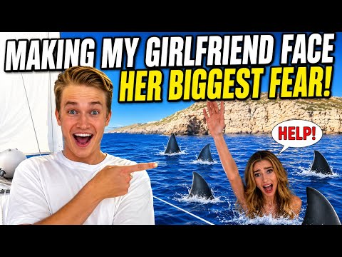 I Made My Girlfriend Swim With Sharks!!!🫣🦈*NO CAGE* 😳