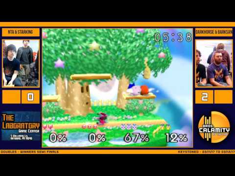 Keystoned | Darkhorse & BarkSanchez vs NTA & Starking - Winners Semi Finals - SSB64 Doubles