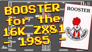Booster for the 16K ZX81 (Hi-Res) from Software Farm (1985)