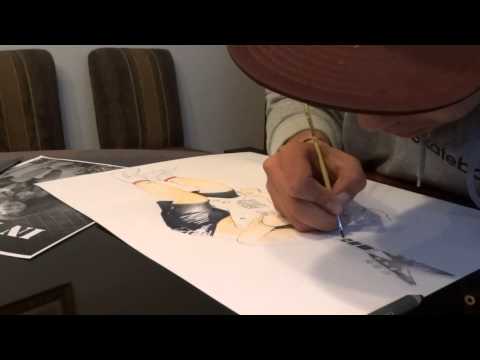 Speed drawing Dimebag Darrell Claudio Grosso