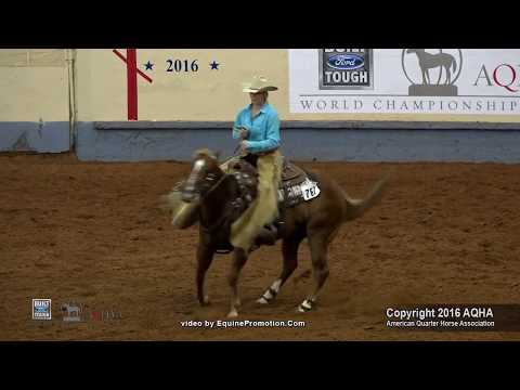 COWPEN CAT ridden by KATIE MASON  - 2016 AQHYA World Show (Boxing, Prelims)