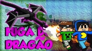 Minecraft: Fuga do Dragão - O RAGE!