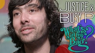 Justice and Busy P - What's in My Bag?