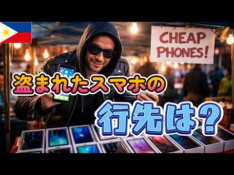 【パスワードは関係ない…】盗まれたスマホなどはどこへ行ってしまうのか？ YouTubeサムネイル