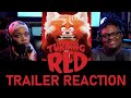 Turning Red Official TRAILER REACTION!! | Disney Pixar