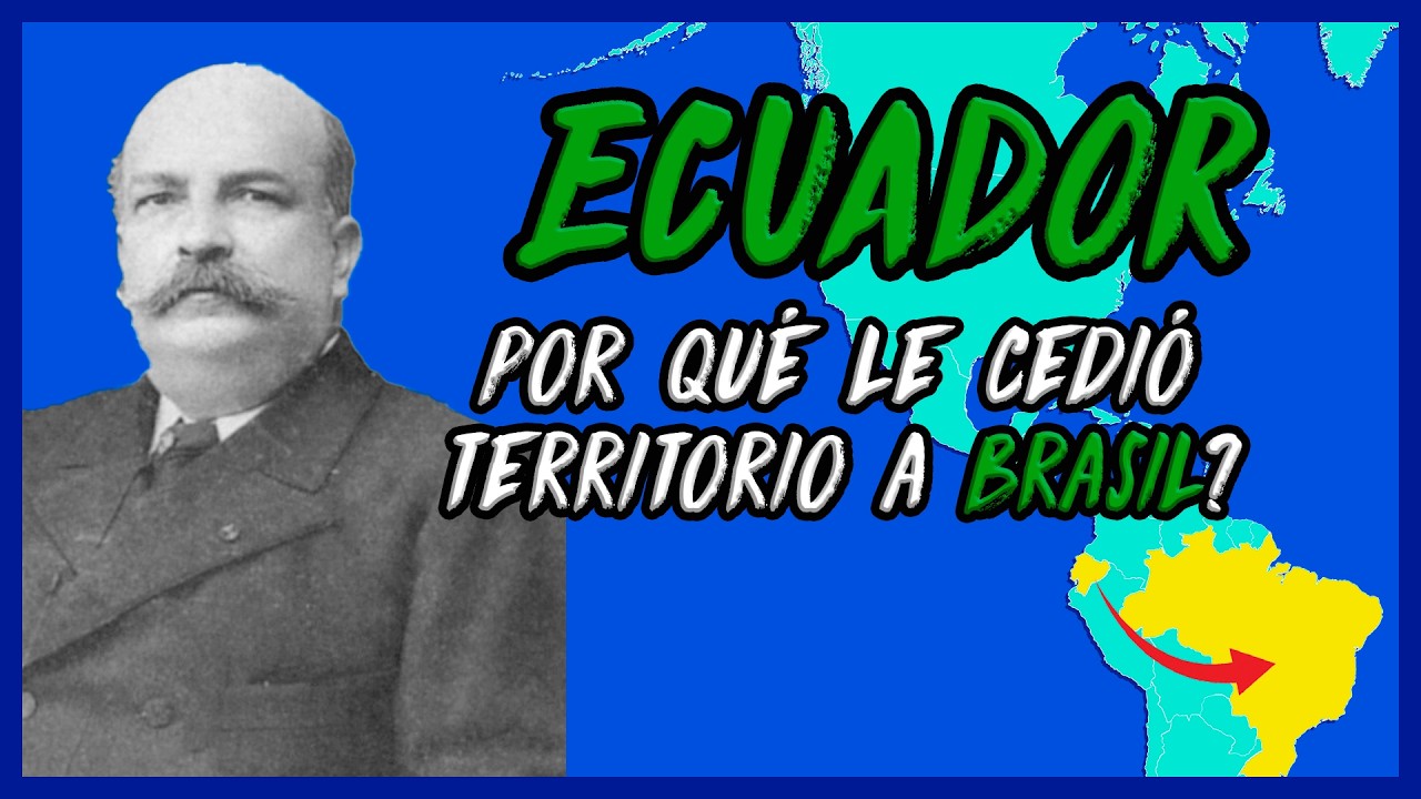 ¿Cómo Brasil 🇧🇷 le quitó tierra a Ecuador🇪🇨? 🤫  - El Mapa de Sebas