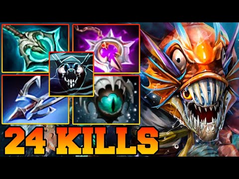 Slark Dota 2 Safelane Carry Meta 7.33 Pro Gameplay Build Guide