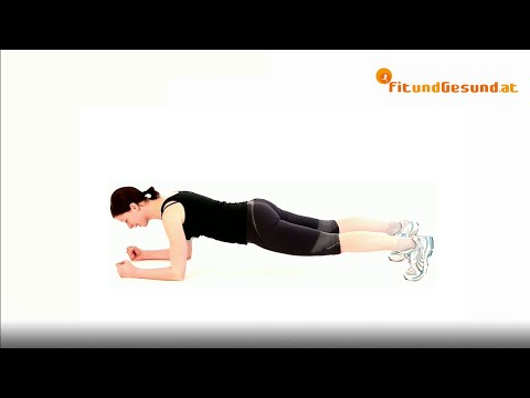 Bretthaltung im Unterarmstütz - Trainings-Übung