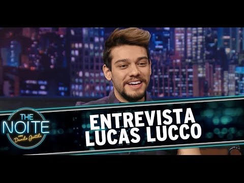 The Noite 29/05/14 (parte 1) - Entrevista Lucas Lucco